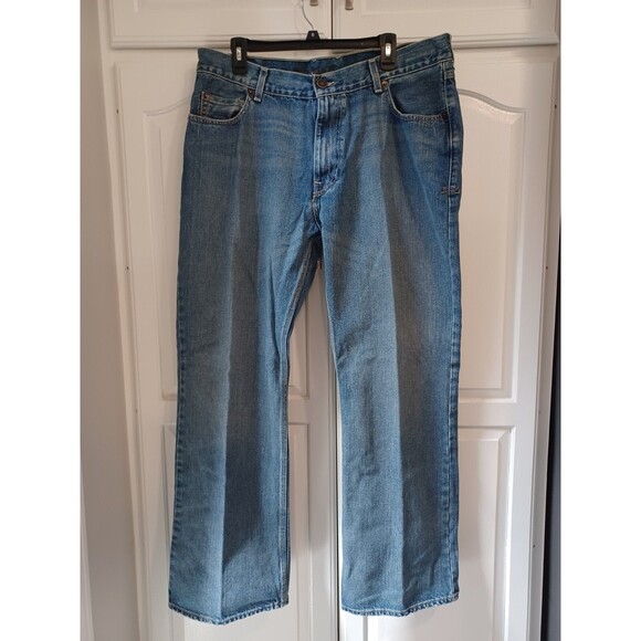 TWO (2) PAIRS OF MEN'S JEANS 40X32 ARIZONA JEAN CO. & ROEBUCK AND CO. - Picture 6 of 16